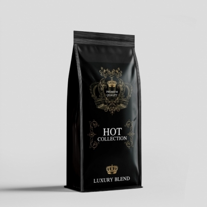 Kawa Arabika 1kg w torebce Flat Bottom Black
