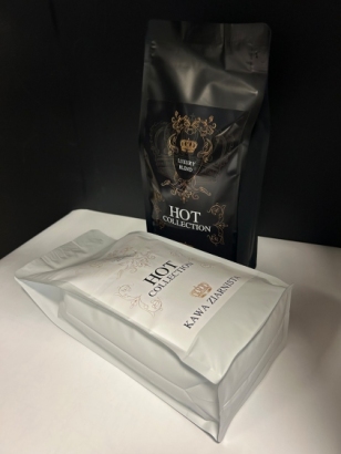 Kawa Arabika 1kg w torebce Flat Bottom Black